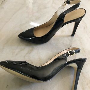 BCBGeneration Black Slingback Sz 8